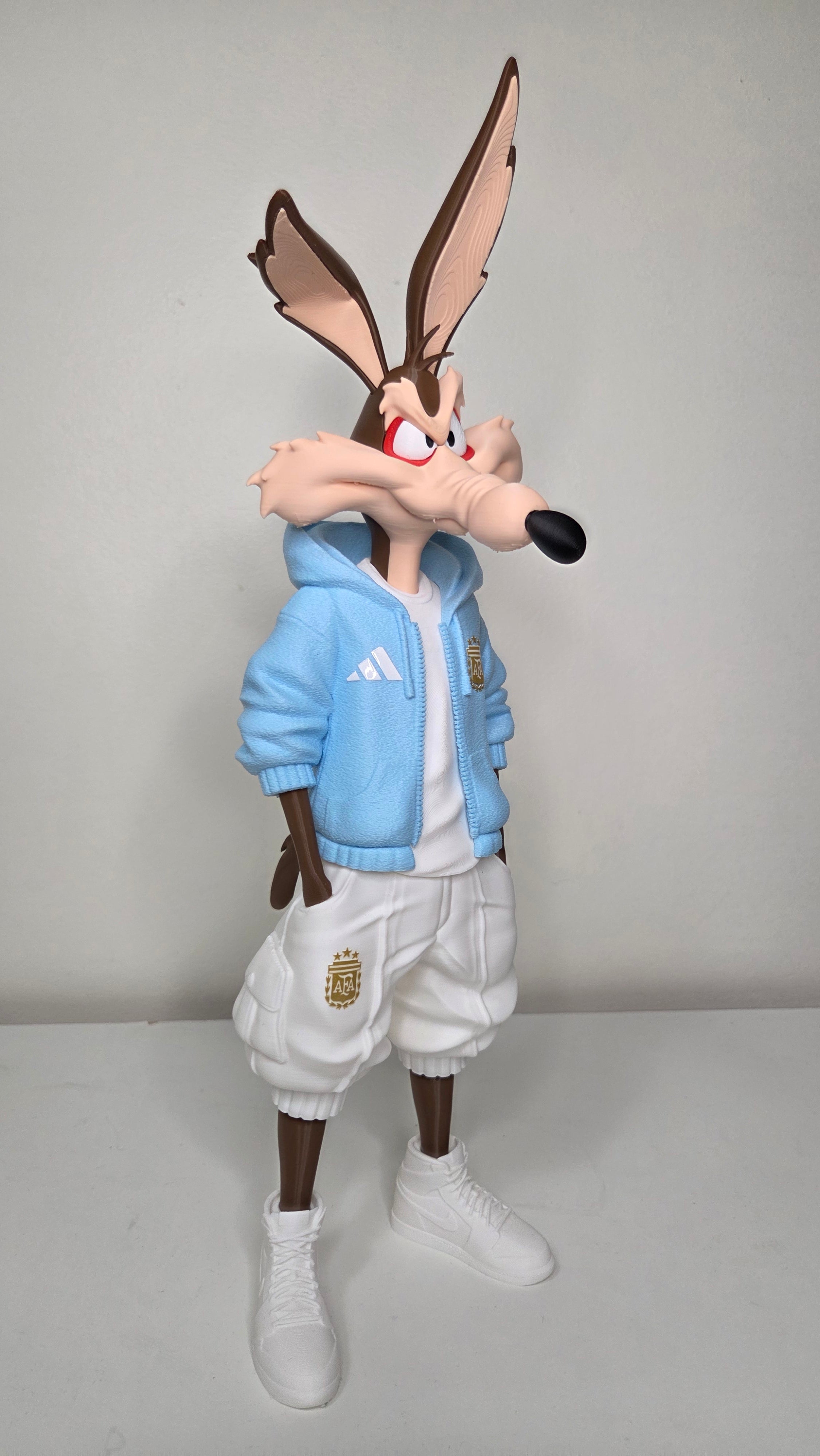 Wile E. Coyote x Argentina AFA 01 Custom Streetwear Figure 26